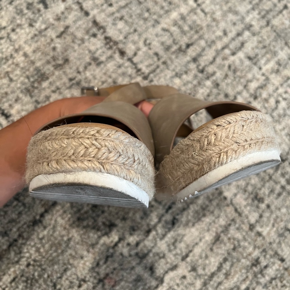 Light Brown Platform Sandals - image 2